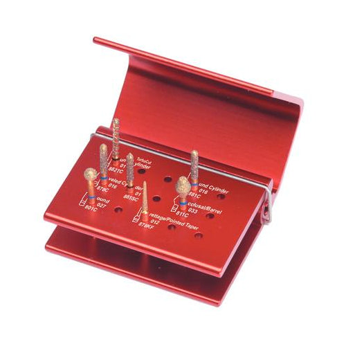 Coltene Whaledent R1005 Alpen Diamond Crown & Bridge Preparation Dental Kit Coltene Whaledent R1005 Alpen Diamond Crown & Bridge Preparation Dental Kit